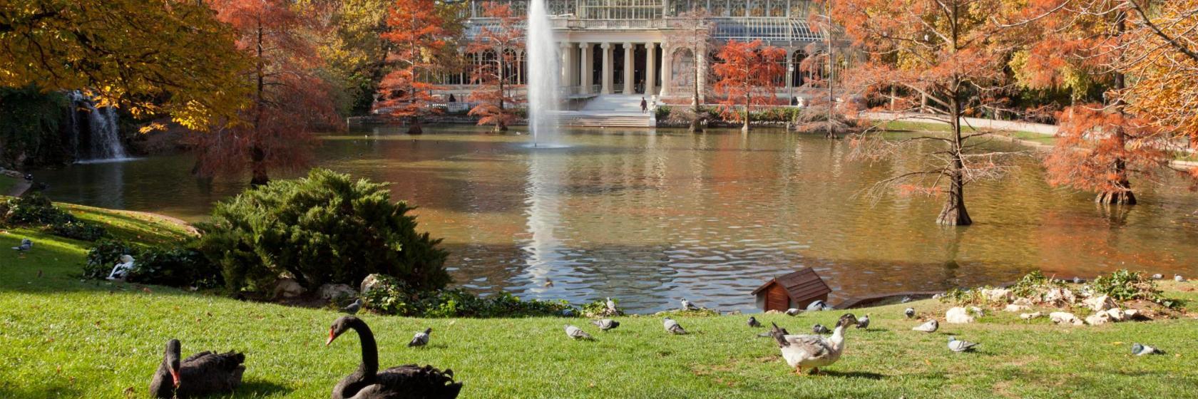 Jardins do Retiro de Madrid